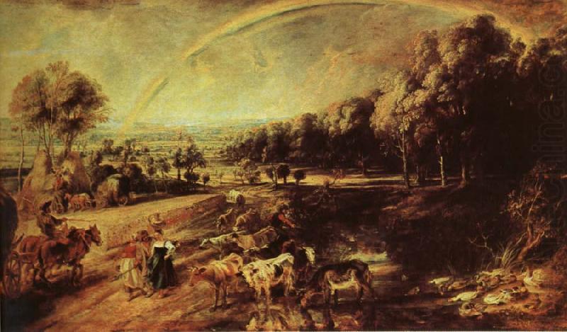Rainbow Landscape, Peter Paul Rubens